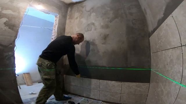 Укладка плитки в санузле убитой хрущевки своими руками за копейки смотреть онлайн