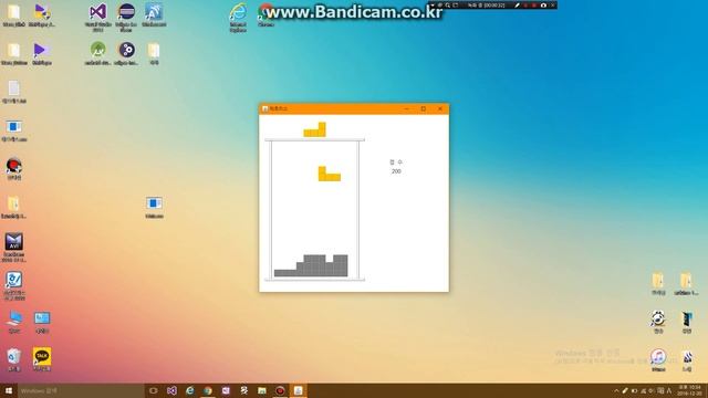 자바 스윙으로 구현한 테트리스 (Tetris written in Java swing) смотреть онлайн