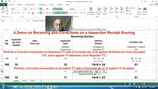 Material Corrections on an Inspection Receipt Routing in Fusion Applications смотреть онлайн