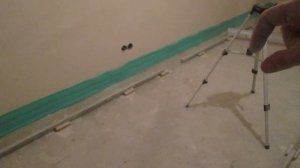 Быстрая установка маяков для стяжки пола! Заливаем стяжку и забываем за наливной пол.