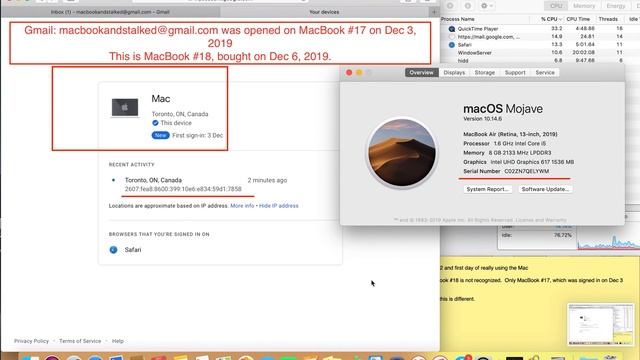 95. Only MacBook #17 not MacBook #18 recognized by Gmail. смотреть онлайн