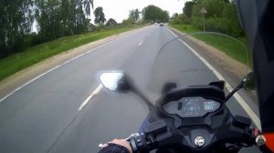 тест драйв максискутера SYM MAXSYM TL500i в Твери