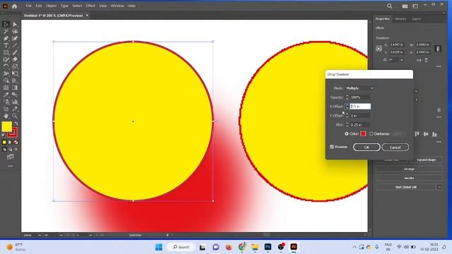Illustrator Beginner Tutorial Telugu - Class 7 | Effect Menu In Illustrator In Telugu Grafix