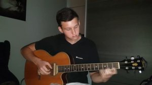 Тёмная ночь (фингерстайл кавер на гитаре)