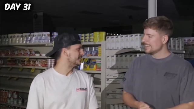 Markette Hayatta Kaldığınız Her Gün 10.000 Dolar! ( Mrbeast Türkçe Dublaj) @MrBeast