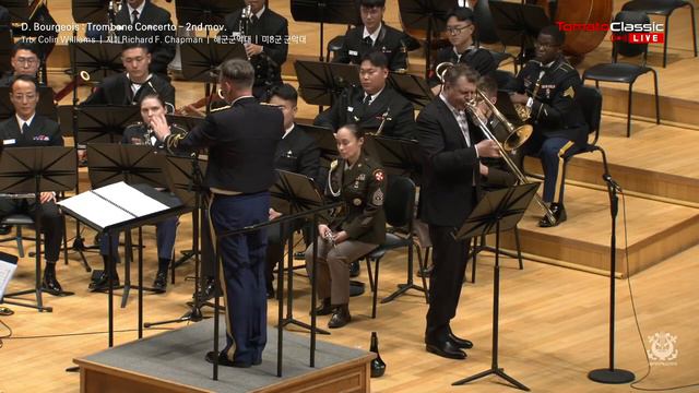 Trombone Concerto - Derek Bourgeois / Colin Williams 대한민국 해군군악대 정기연주회 смотреть онлайн