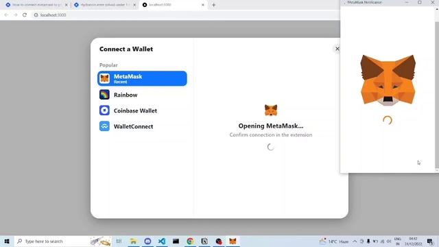 Connect metamask wallet in 100 secs in your Next.js dapp | rainbowkit смотреть онлайн
