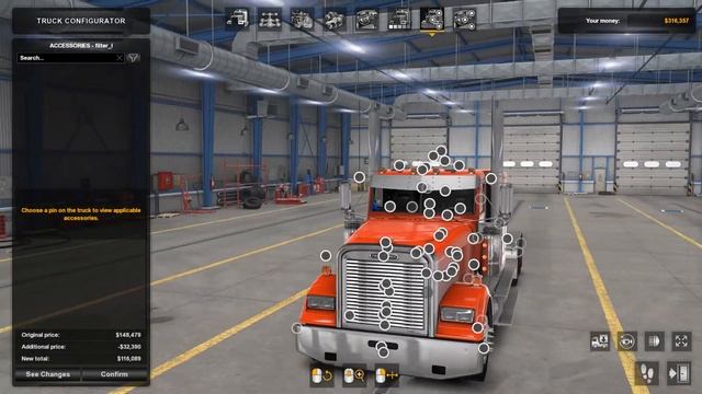 Freightliner Classic XL By Jon Ruda - Full Customization and Drive - American Truck Simulator смотреть онлайн