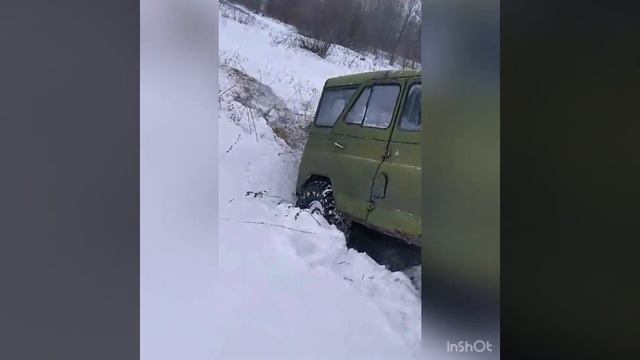 УАЗ 469 на maxis - 35 . Зимний off-road. ЗИМА 2021. Оператор от Бога. смотреть онлайн
