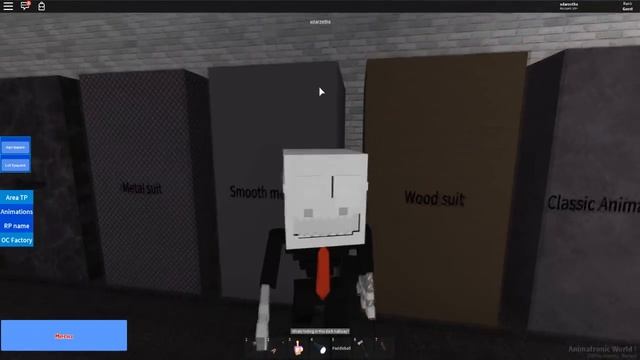Creating And Becoming Slender man in Roblox Animatronic World смотреть онлайн