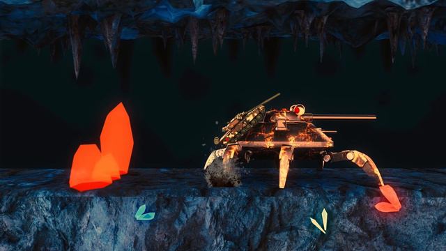 Танки в зоне отчуждения часть-2 "Паук-Мутант" | Мультики про танки | War TankZ Battle смотреть онлайн