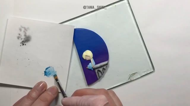 Лепим ангела из полимерной глины смотреть онлайн