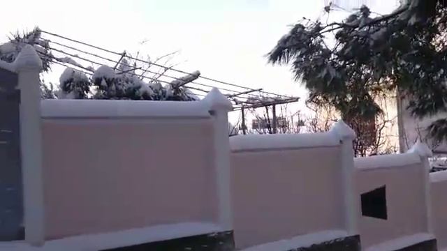 Сказочная,фантастическая зима в Сочи на побережье 31.01.17 смотреть онлайн