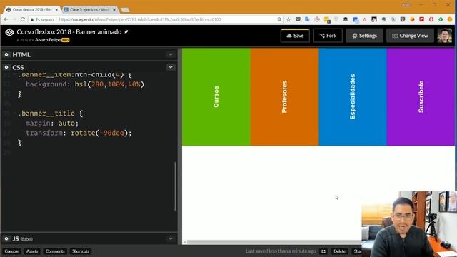 Truco CSS: Banner animado con Flexbox смотреть онлайн