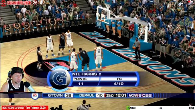MASSIVE UPSET vs Nova! - NCAA BASKETBALL 10 DYNASTY - REBUILDING GEORGETOWN - EP. 8 смотреть онлайн