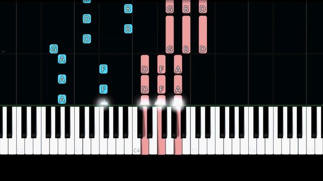 Alexandre Desplat - New Moon (The Meadow) (Medium Piano Tutorial) смотреть онлайн