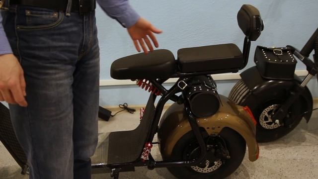 Электроскутер CityCoco 1200W. Обзор. Плюсы и болячки, или фара-стробоскоп.