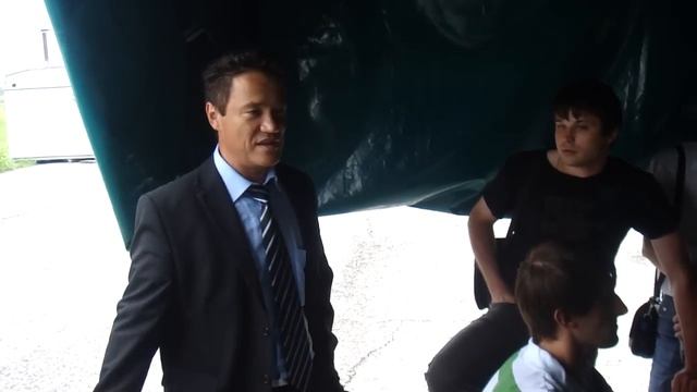 Встреча на клубном дне с Рябовым М.С. ( под навесом)