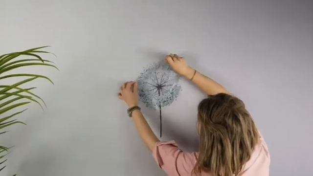 VEROL / Интерьерные наклейки Одуванчики наклейка самоклеящаяся интерьерная на стену декор интерьер смотреть онлайн