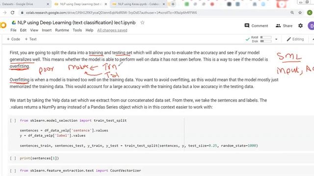 Text Classification using Logistic Regression Sklearn смотреть онлайн