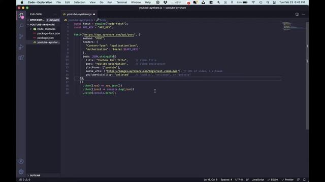 Post Videos to YouTube from the Ayrshare API смотреть онлайн