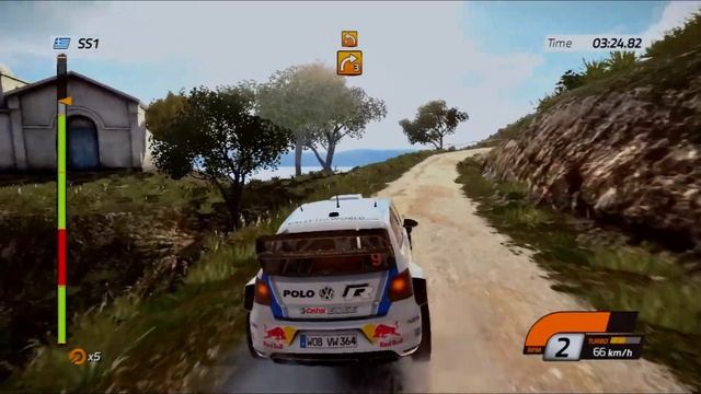VOLKSWAGEN POLO R | ACROPOLIS RALLY | CONTROLLER GAME PLAY | WRC 4 FIA WOLRD CHAMPIONSHIP #wrc4 смотреть онлайн