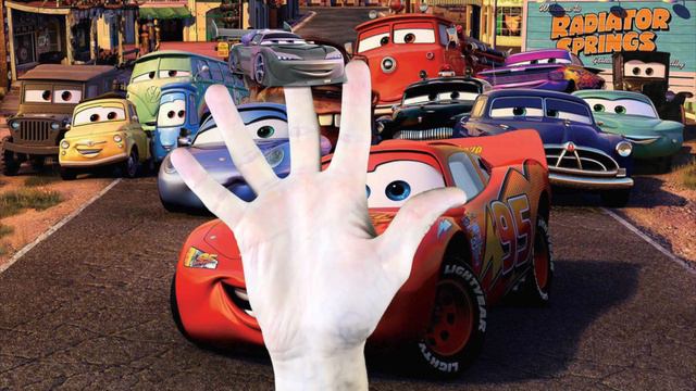 CARS Finger Family Lighting McQueen  Disney Games For Kids