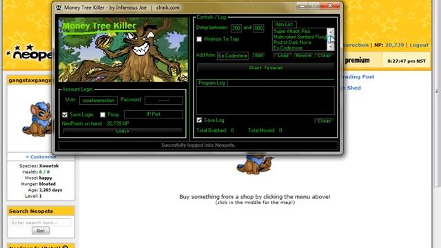 Neopets Money Tree Killer by Infamous Joe - Clraik смотреть онлайн