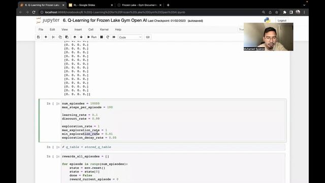 #12. Implementasi Q-Learning dengan Python смотреть онлайн