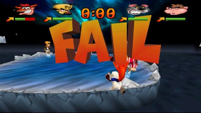 Прохождение Crash Bash (PS) #1 – Crash Ball, Polar Panic, Pogo Painter, Jungle Bash смотреть онлайн