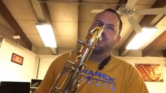 Who Can It Be Now? Saxophone Solo Transcription смотреть онлайн