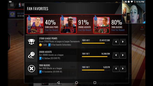 NBA live mobile 91% FOR BO OUTLAW!!! смотреть онлайн