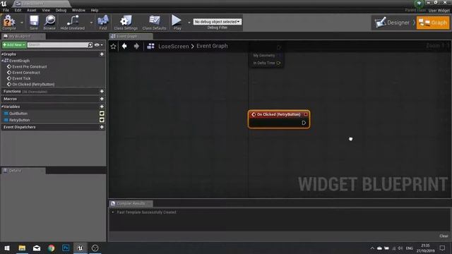 Making Your First Game in Unreal Engine 4 // 5-4 Lose Screen смотреть онлайн