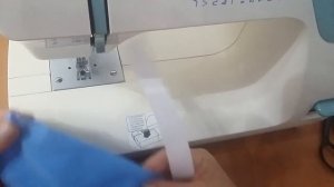 Пропуски стежков при работе с трикотажем. Урок №15..mp4