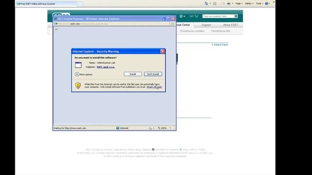 Remove a virus with | Eset Online Scanner Tutorial смотреть онлайн