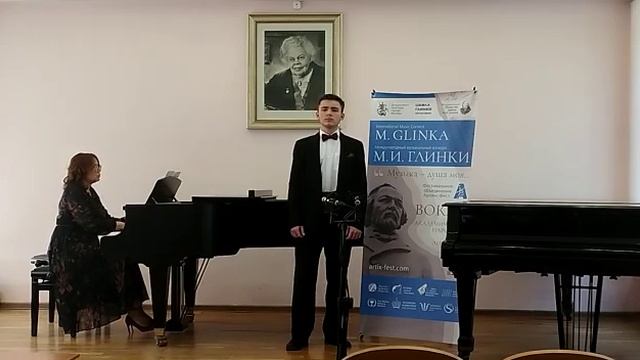 А. Даргомыжский, А. Пушкин "Я вас любил" исполняет Георгий Воробьёв, концертмейстер Кузнецова Н.В. смотреть онлайн