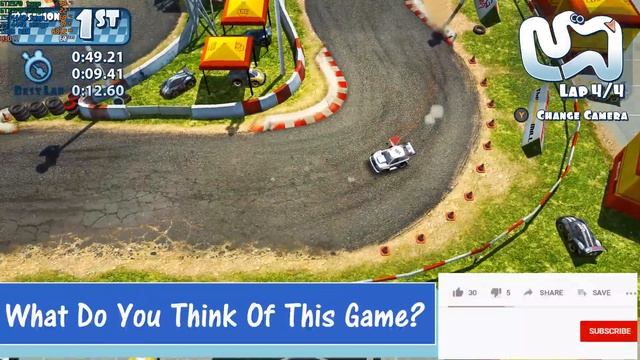 Mini Motor Racing X Gameplay 1080p 60fps смотреть онлайн