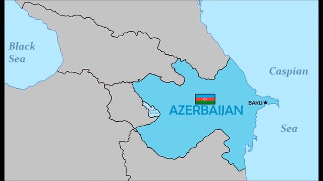 Карта Зангезур и Территория Азербайджана Zəngəzur Azərbaycan