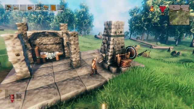 VALHEIM How To Craft All Black Metal Weapons! Linen Padded Armour And Porcupine! ARTISAN GUIDE! смотреть онлайн