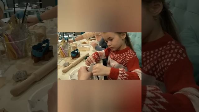 Новогодние игрушки из глины смотреть онлайн