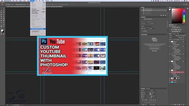 Could not use move tool because the target channel is hidden-Error message solution in Photoshop смотреть онлайн