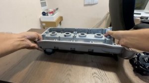 RIS2519208 Алюминиевая клапанная крышка Шевроле Лачетти Авео Круз, Дэу Нексия 16v Ланос 16v
