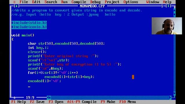 Encode and Decode String in C Programming Language смотреть онлайн