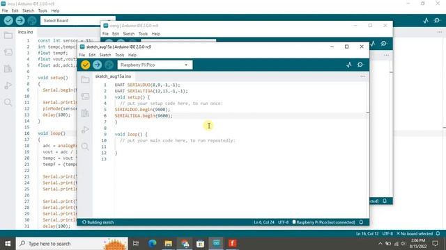 Serial Communication UART Raspberry Pico (SoftSerial) #pico #raspberrypipico #uart