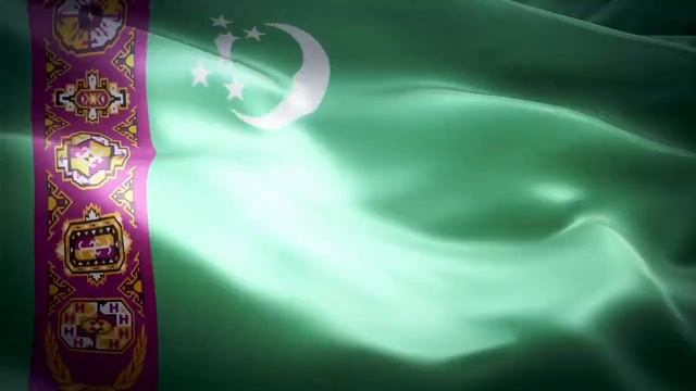 Flag and Hymn of Republic of Turkmenistan-Флаг и Гимн Республики Туркменистан смотреть онлайн
