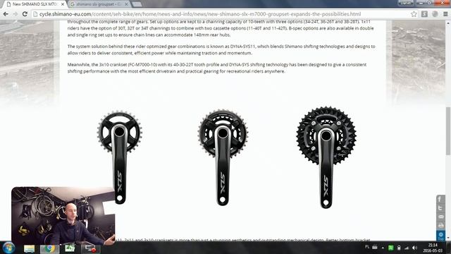 Shimano 2017 - SLX M7000 Groupset. 11 Speed For 1x11 And 2x11. Review