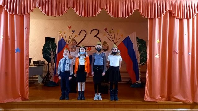 Поздравление с Днем Защитника Отечества. (СК п. Барабка) смотреть онлайн