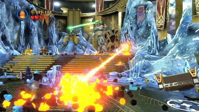 LEGO Marvel Super Heroes Gameplay Walkthrough - Part 15 LOKI & the Destroyer смотреть онлайн