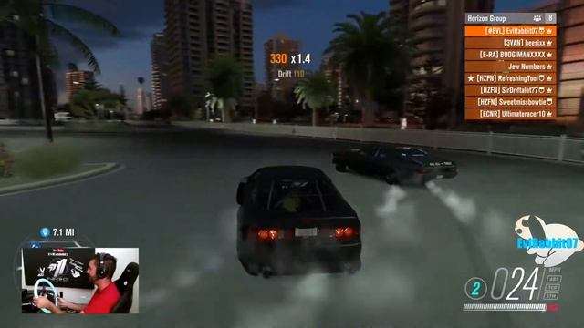 FH3 Hoonigan Twerk Stallion Rotory powered tandems (HZFN) -- logitech g920 w/ NRG wheel -- смотреть онлайн