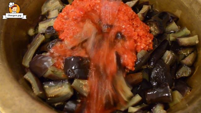 Острые баклажаны на зиму смотреть онлайн